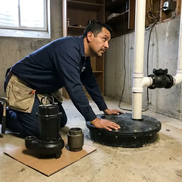 Sewage Ejector Pump Installation near New Britain, CT