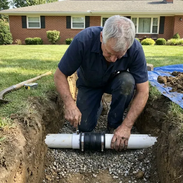 Professional sewer line replacement, Milford, CT