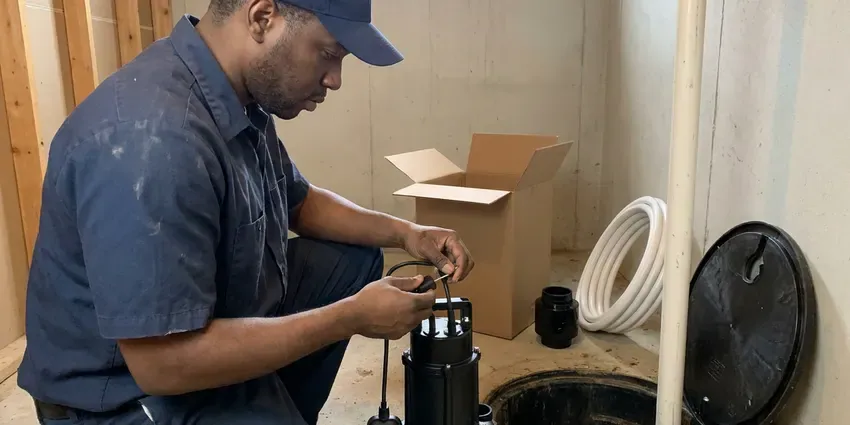 Sump Pump Installation in Bridgeport