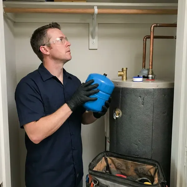 Professional water heater expansion tank installation, Bridgeport, CT